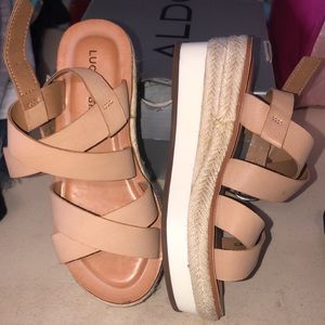 Lucky brand girls wedges